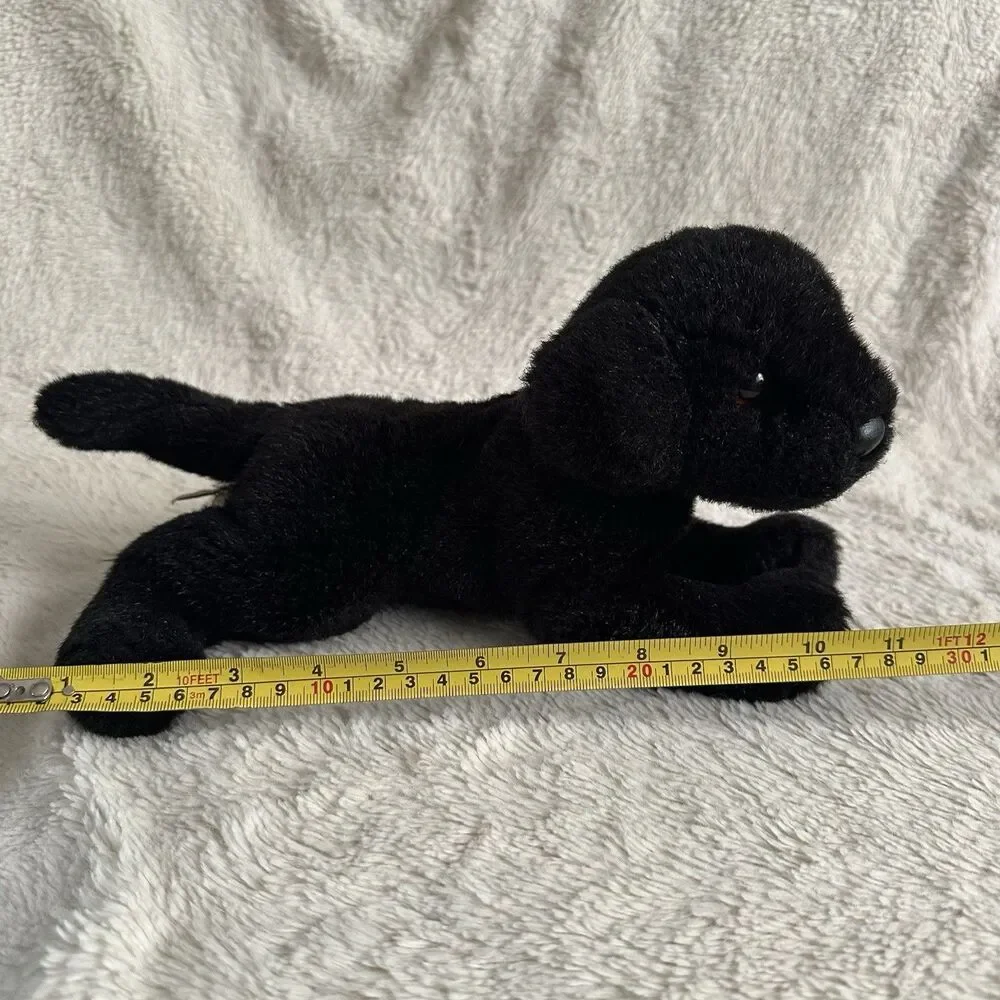 Douglas Cuddle Toys Pink Tag Brewster Black Lab 11” Vintage Dog Plush